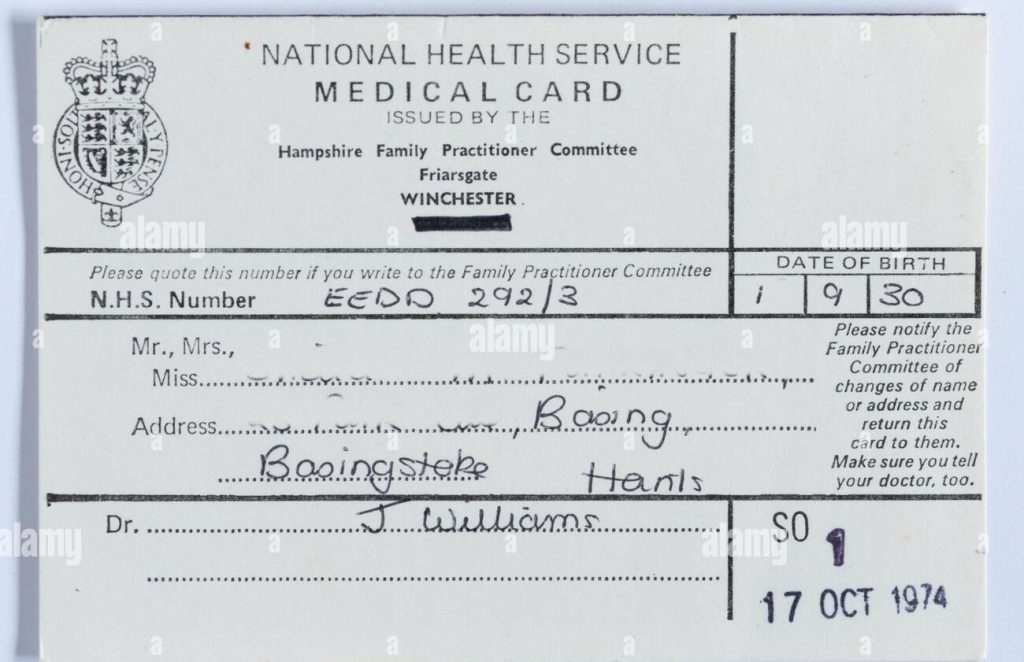 UK Health Card